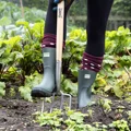 BOOT SOCK AUBERGINE SIZE 4-7