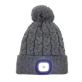 FABRIC GREY HAT WITH LIGHT (24)