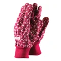 COTTON GRIP GLOVE RED (12)