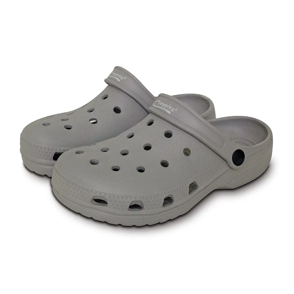 T&C Casual Cloggies Soft Grey