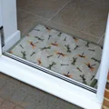 D/F DOORMAT N&R GREEN&CREAM 50X 75CM