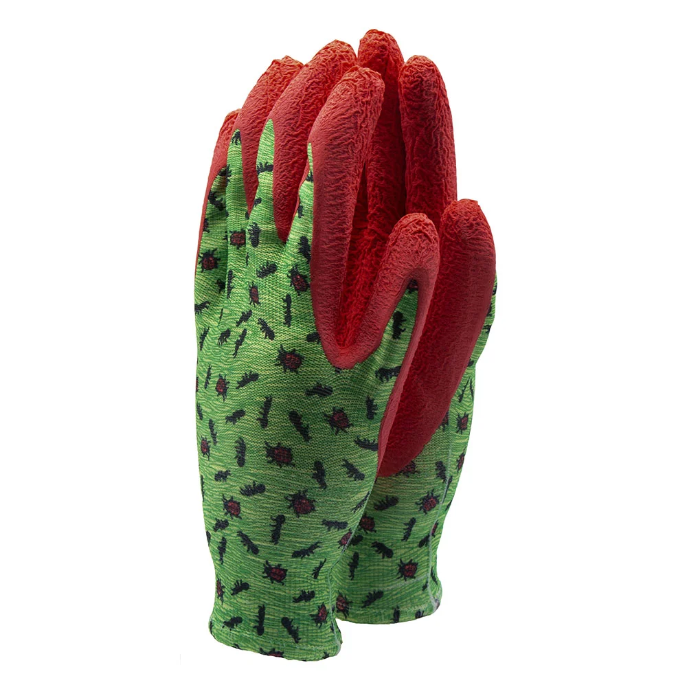 LB LADIES LATEX RED GLOVES M(12)