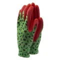 LB LADIES LATEX RED GLOVES M(12)