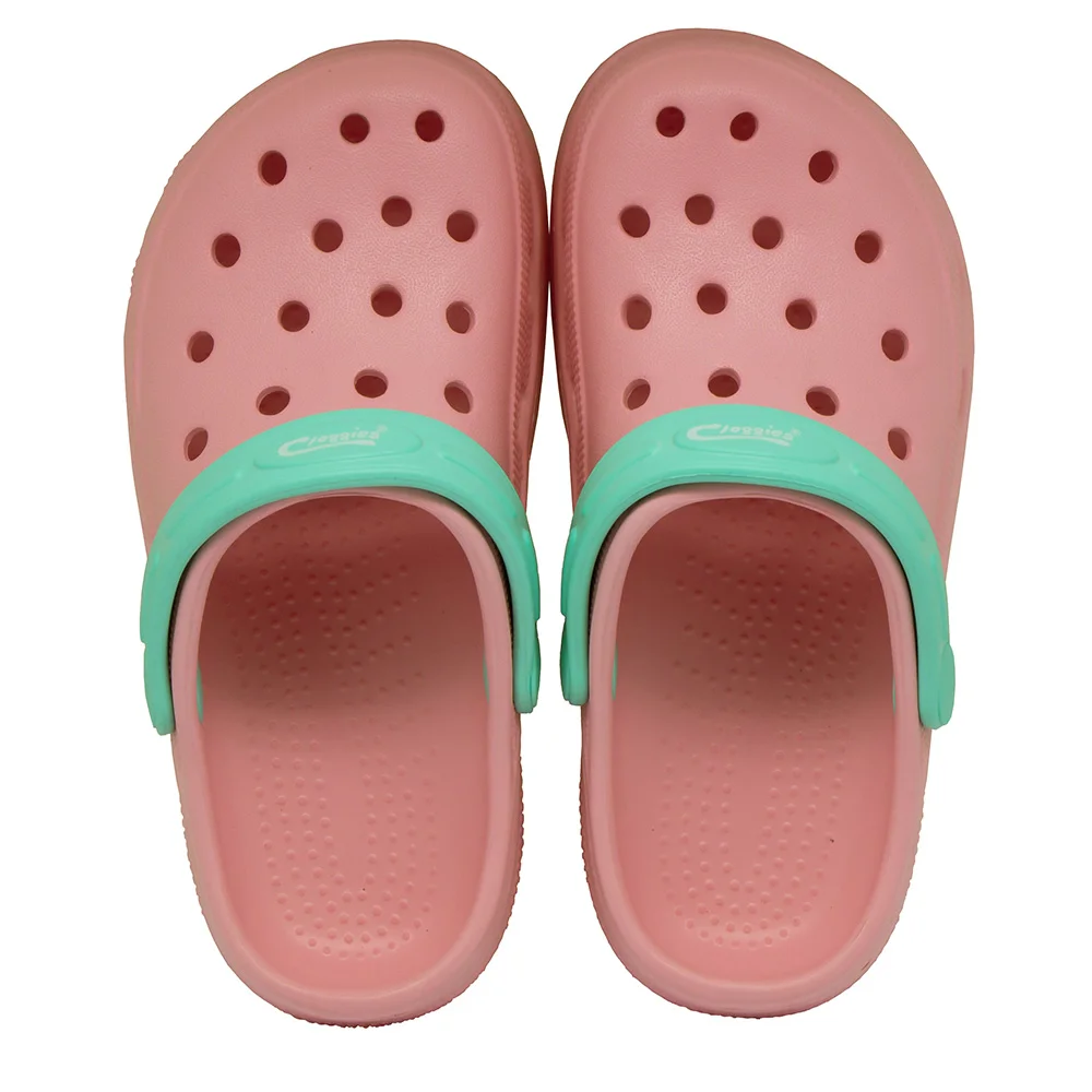 T&C Kids Cloggies Pink/Mint