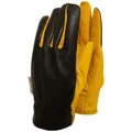 T&C Leather Glove Black&Yellow