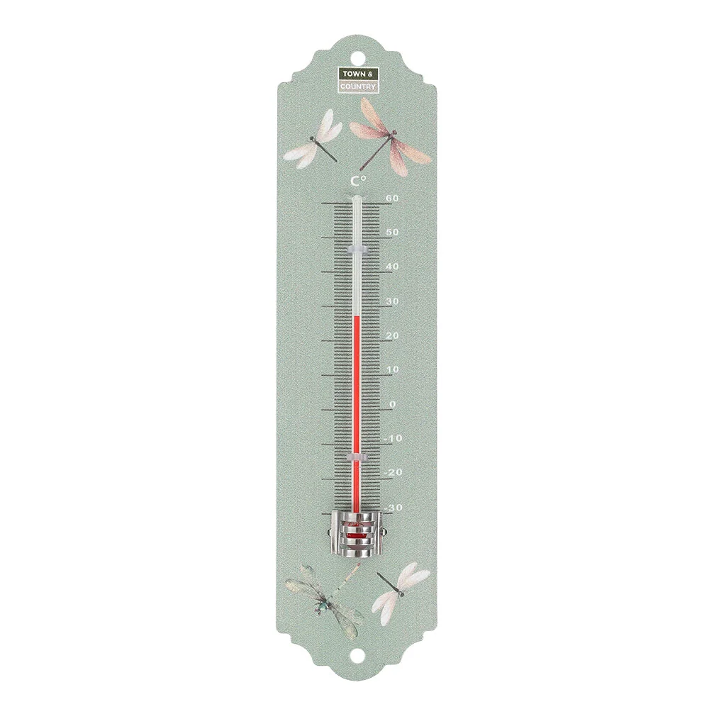 D/F GREEN GARDEN THERMOMETER (36)