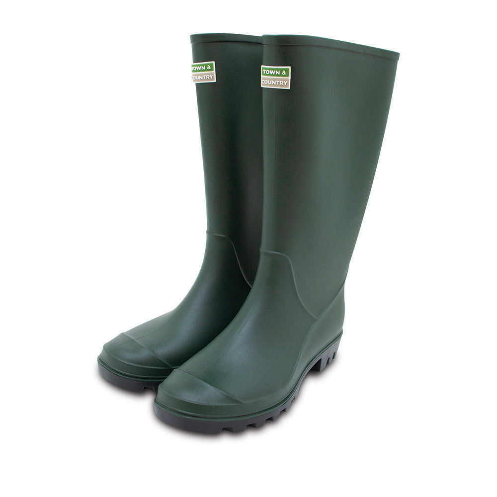 ECO-Essential Wellington Boots Green | Made from Recycled Materials