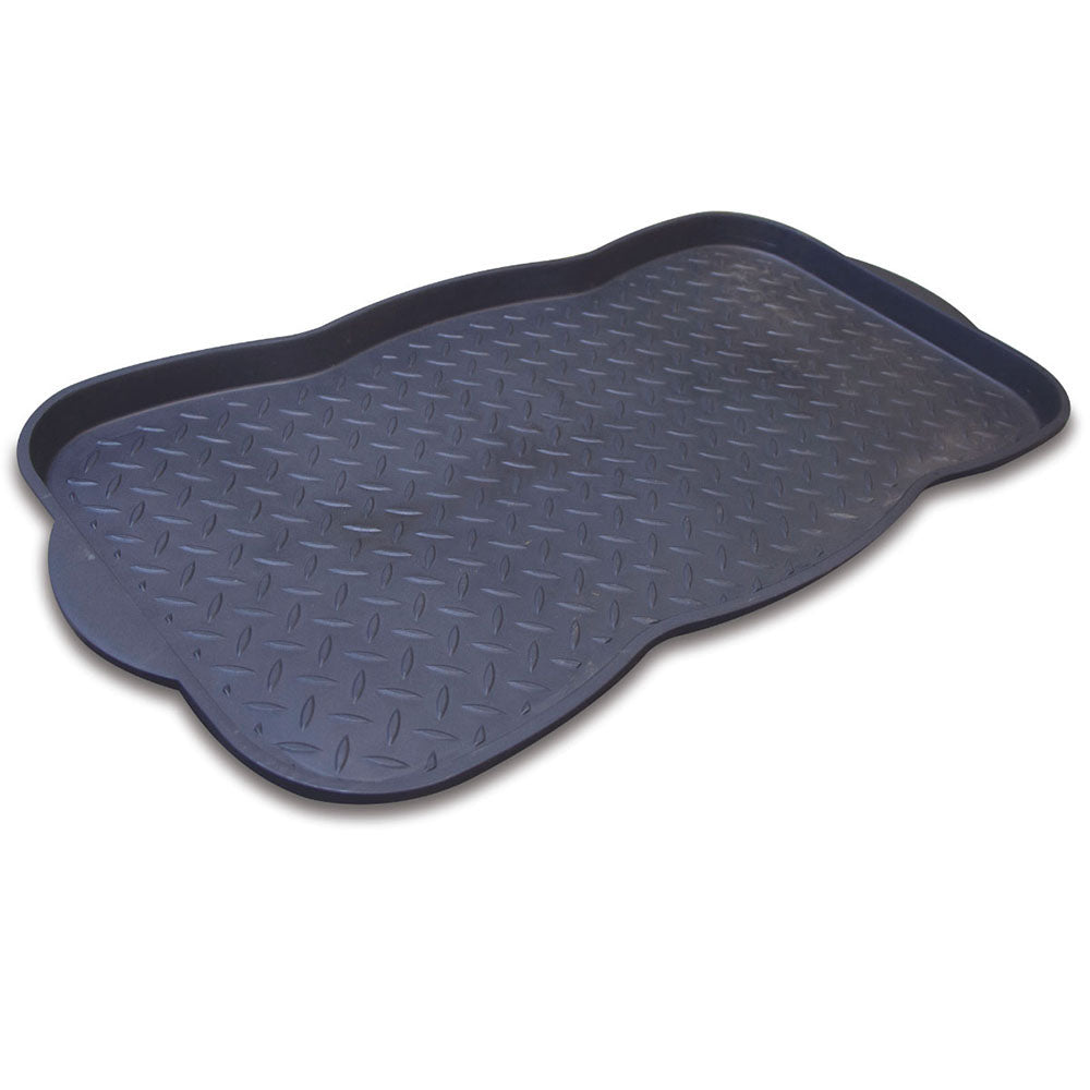 Recycled Boot Tray Black | Multi-Purpose Utility Tray