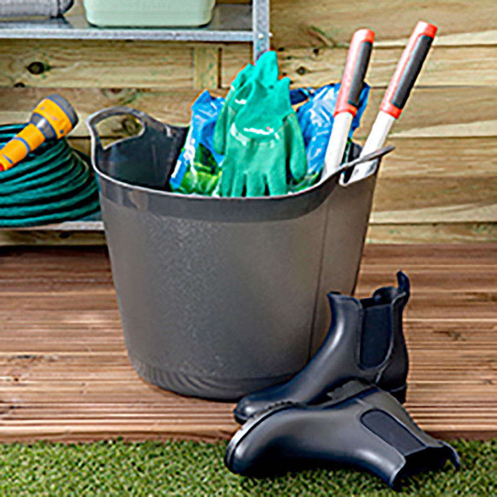 Round Flexi-Tub Charcoal