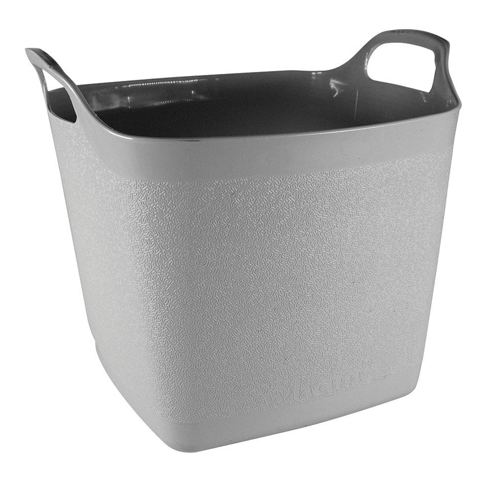 Square Flexi-Tub Soft Grey