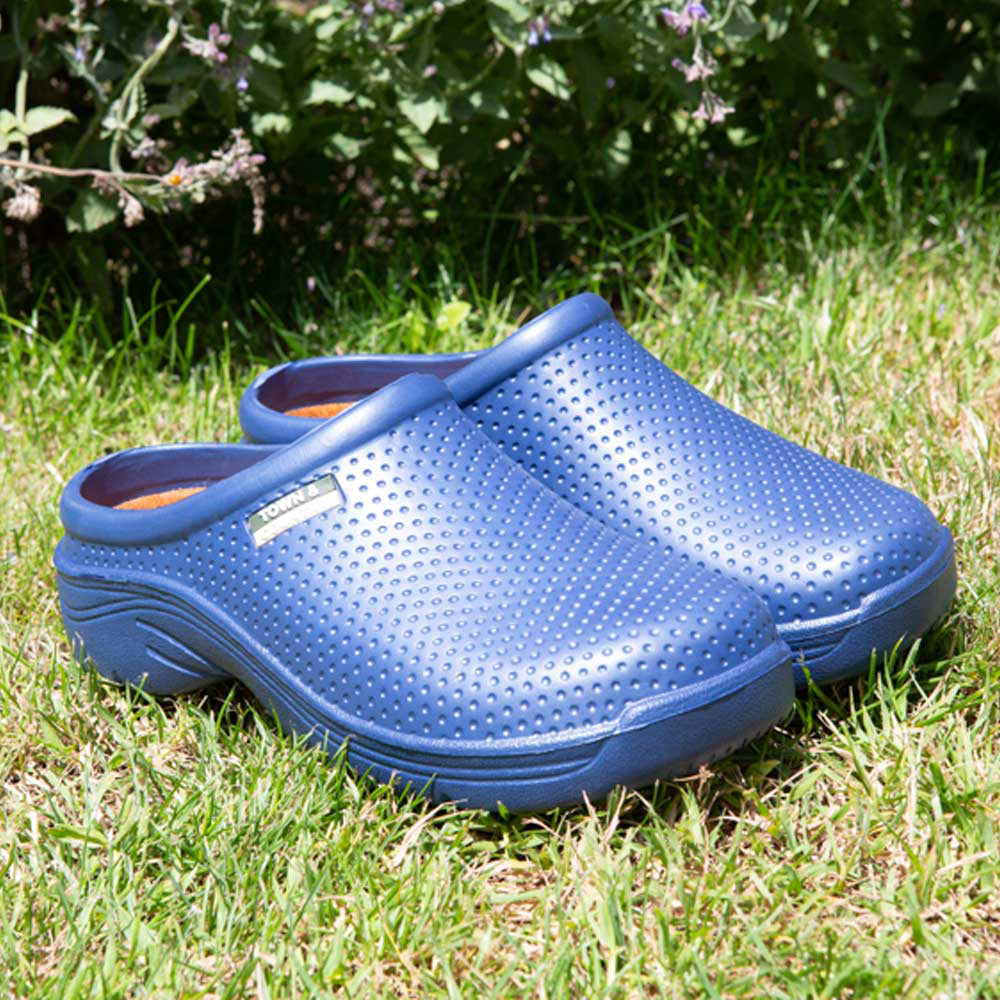 Cloggies© Navy | Waterproof Garden Clogs