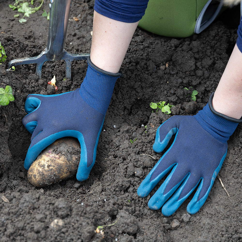 ECO-Flex Finesse Gloves Navy | Breathable for Sensitive Skin