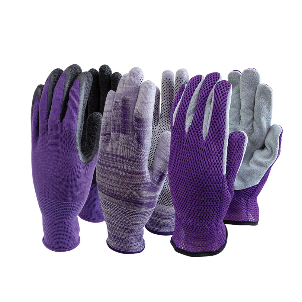 Leather Rigger - 3 Pack - Purple