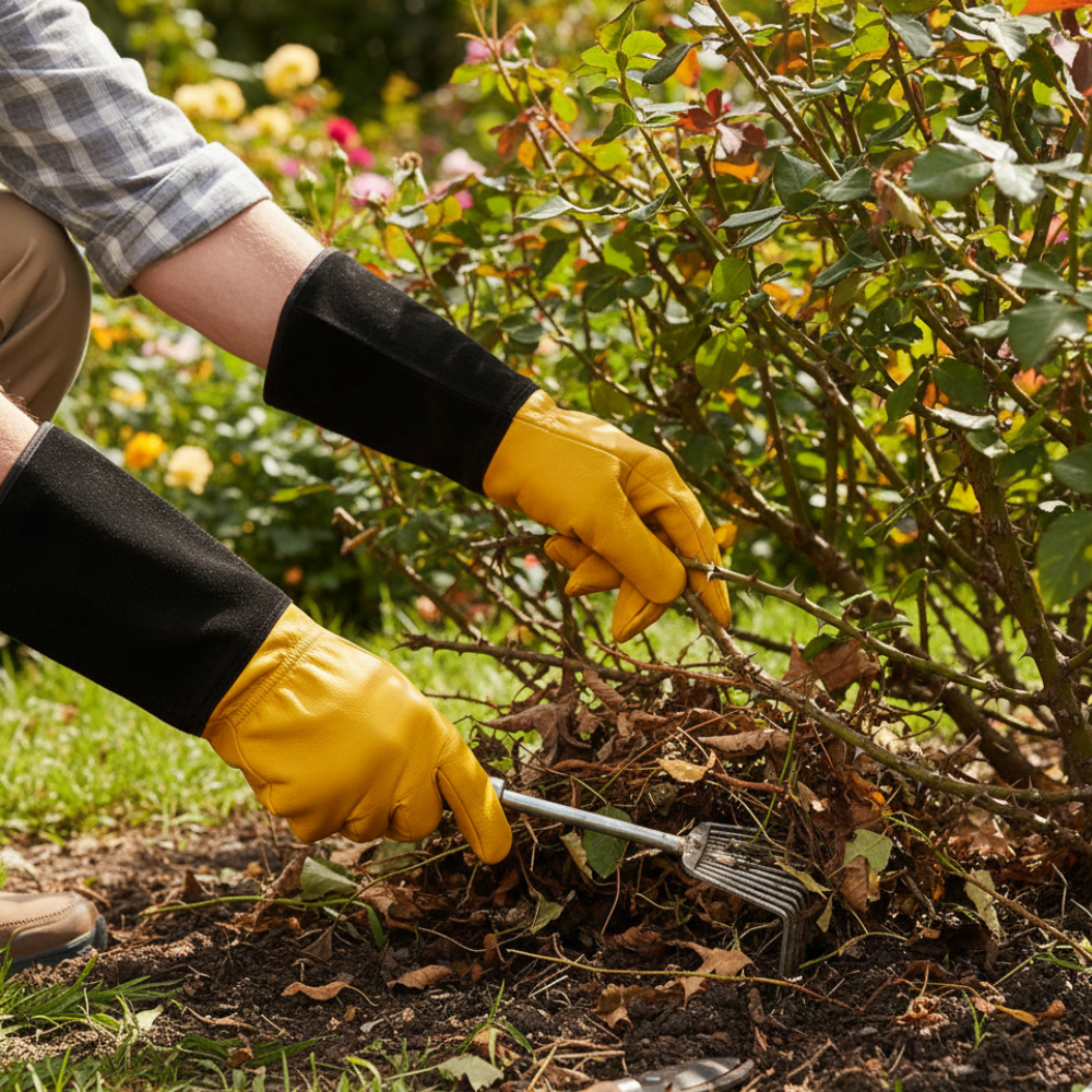 Artisan Gauntlet Leather Gloves | Pruning Gauntlets