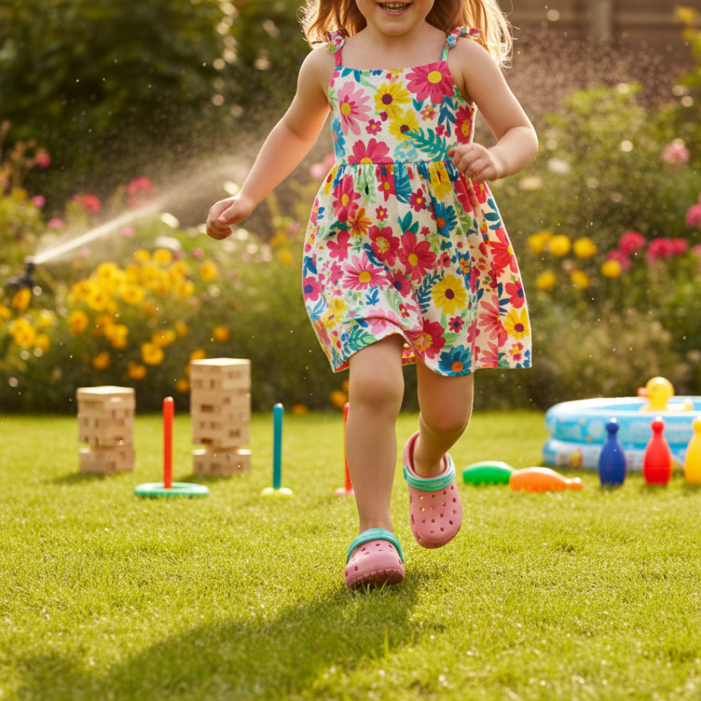 Cool-Kids Cloggies© Pink | Comfortable Garden Clogs