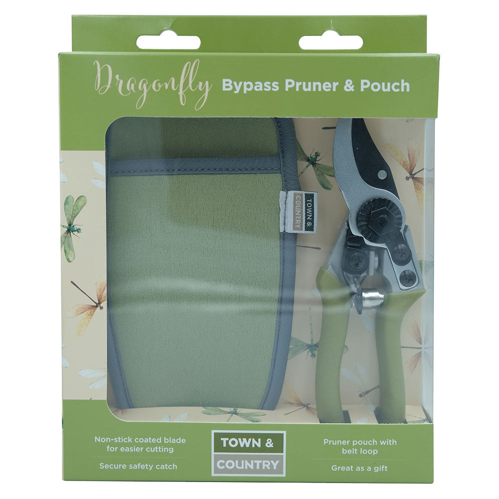 Dragonfly Pruner & Pouch Gift Box | Gardener's Tool Holder