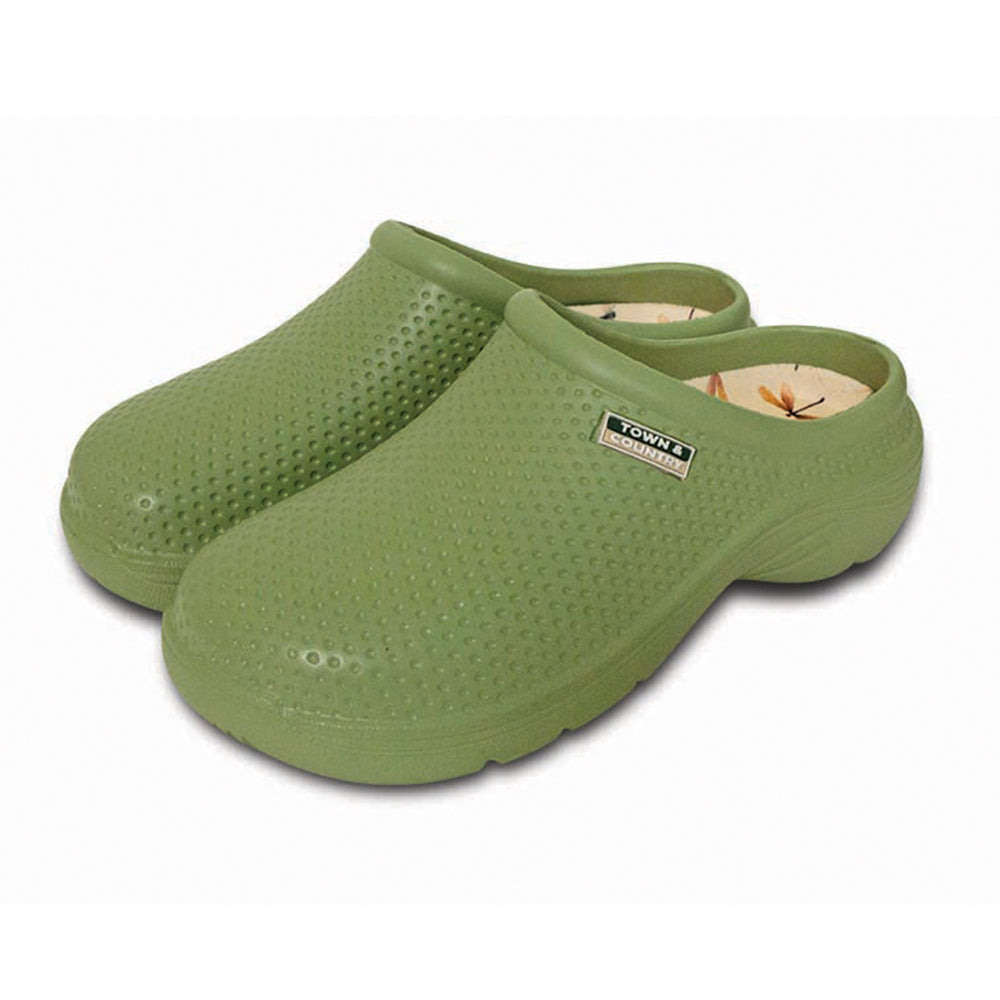 Dragonfly Cloggies© Sage | Waterproof Garden Clogs
