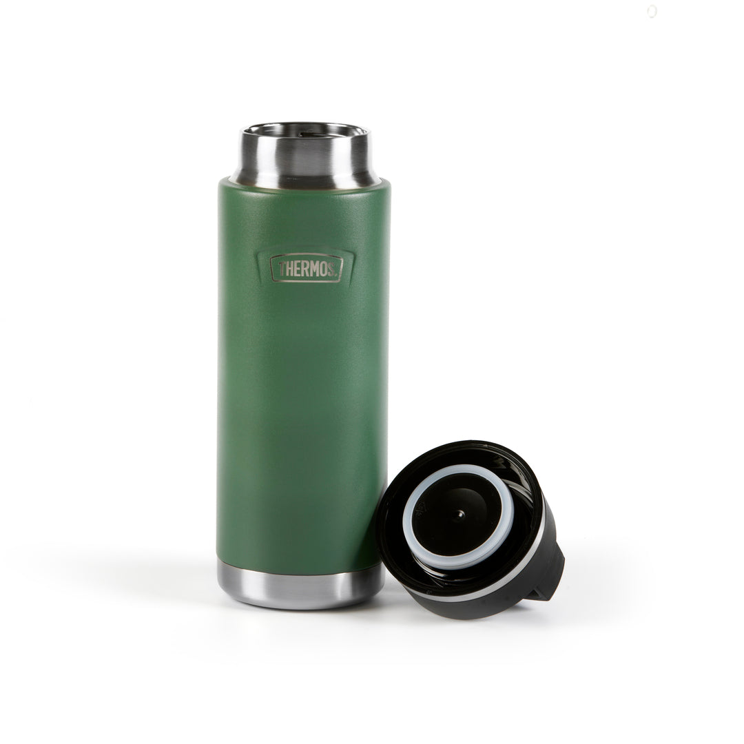 Icon Screw Top Water Bottle with Carry Loop – 710ml Stainless Steel