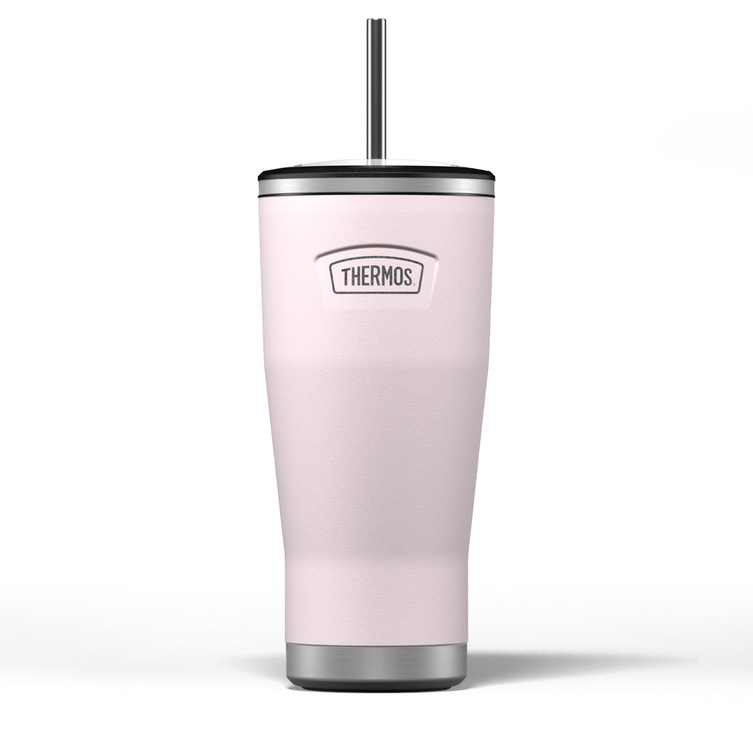 Icon Straw Cold Cup Tumbler – 710ml Vacuum Insulated Stainless Steel