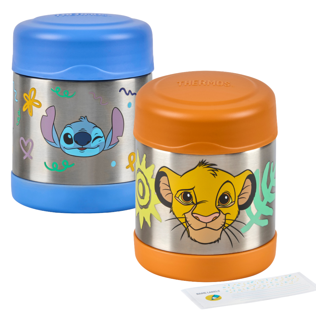 FUNtainer Disney Kids Insulated Food Flask Jar – 290ml