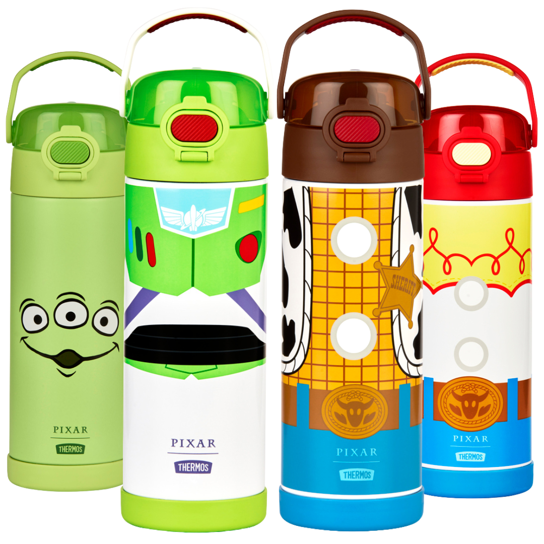 Disney Pixar Toy Story Kids Water Bottle with Flip Lid – 470ml