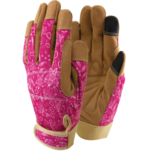 Lux-Fit womens glove Pink