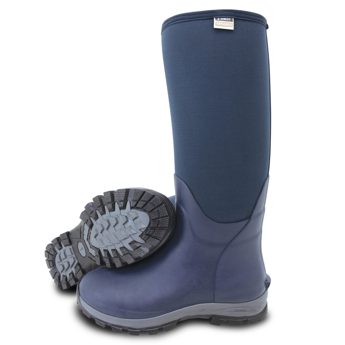Town & Country Ladies/Women's/Men's Wellies Adjustable Buckle Flat Festival Wellies Rain Boots Wellingtons Sizes 4-12 UK