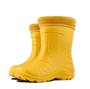 Kids Light-weight Boots - Yellow