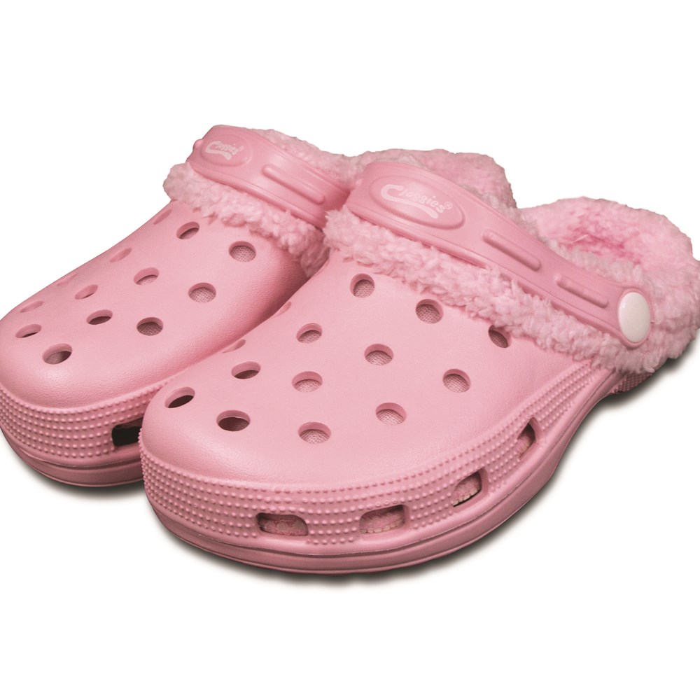 Kids Fleecy Cloggies® Pink