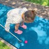 Cool Kids Cloggies Pink Girl Playing Golf